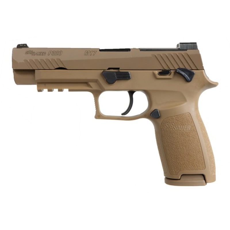 Pistola P320-m17 Coyote C/ Trava E Calibre 9mm